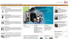 Desktop Screenshot of metrology.leica-geosystems.com